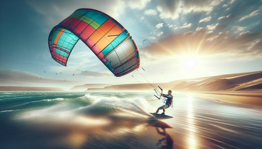 Dompter le vent : initiation au kitesurf Cap d’Agde