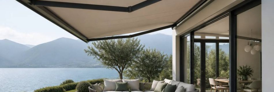 Store banne terrasse monobloc : les tendances design du moment